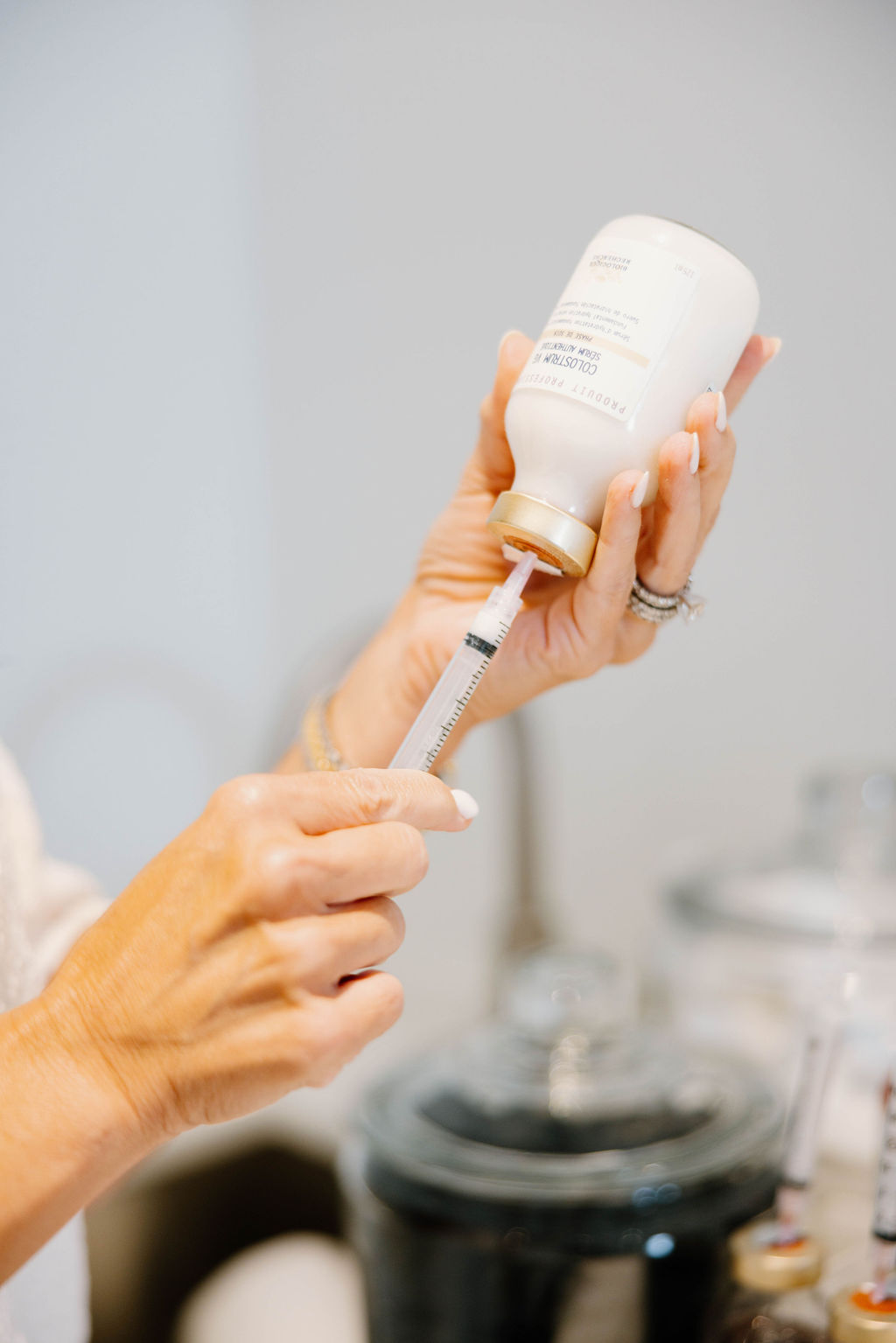 Biologique Recherche serum preparation